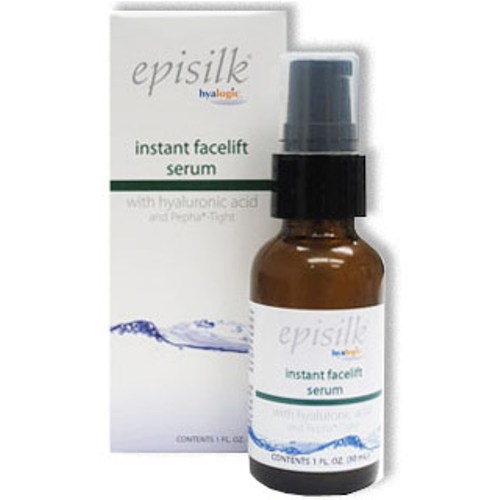 Episilk Instant Facelift Serum with Hyaluronic Acid & Pepha-Tight, 1 oz, Hyalogic
