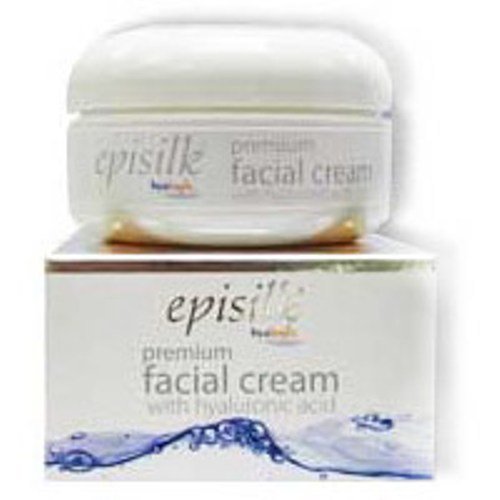 Episilk Premium Facial Cream with Hyaluronic Acid, 2 oz, Hyalogic