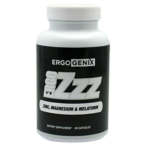 ErgoGenix ErgoZzz (Zinc, Magnesium & Melatonin), 90 Capsules, ErgoGenix