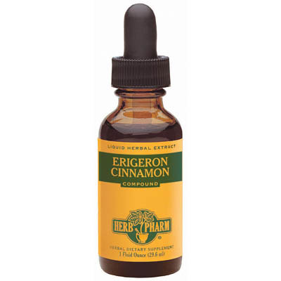 Erigeron - Cinnamon Compound Liquid, 4 oz, Herb Pharm