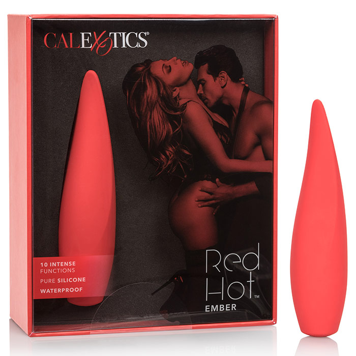 Red Hot - Ember, Waterproof Massager Vibrator, California Exotic Novelties
