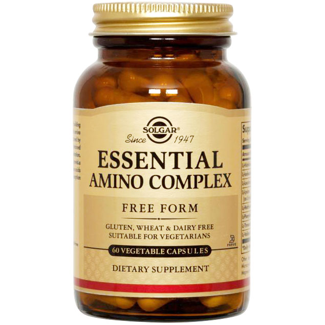 Essential Amino Acid Complex, 60 Vegetable Capsules, Solgar