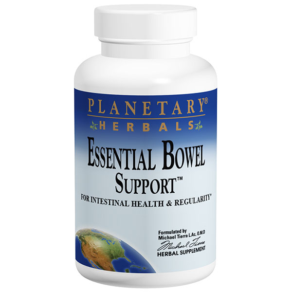 Essential Bowel Support, 120 Tablets, Planetary Herbals