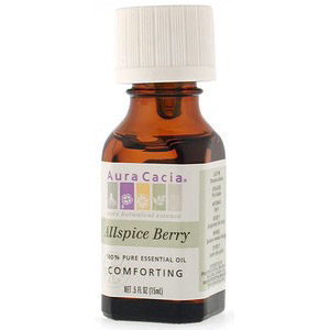 Aura Cacia Essential Oil Allspice (pimenta offinalis) .5 fl oz from Aura Cacia