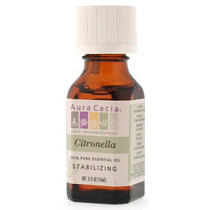 Aura Cacia Essential Oil Citronella (cymbopagon nardus) .5 fl oz from Aura Cacia