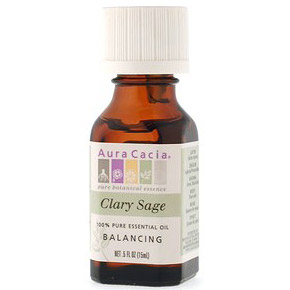 Essential Oil Clary Sage (salva sclarea) .5 fl oz from Aura Cacia