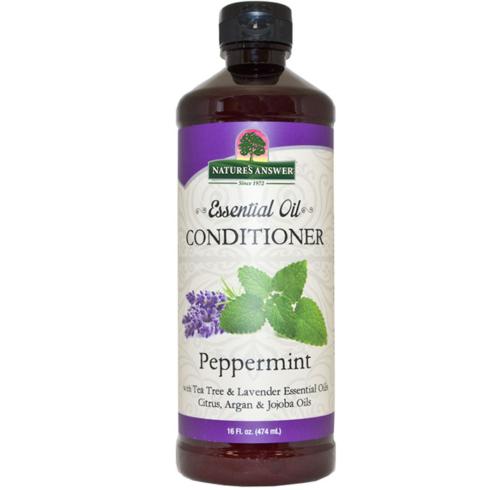 Essential Oil Conditioner - Peppermint, 16 oz, Natures Answer