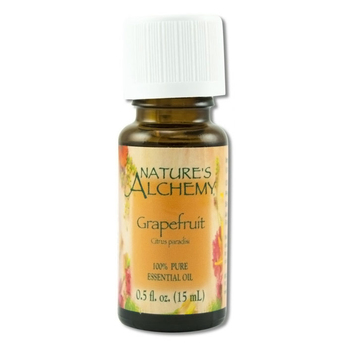 Pure Essential Oil Grapefruit, 0.5 oz, Natures Alchemy