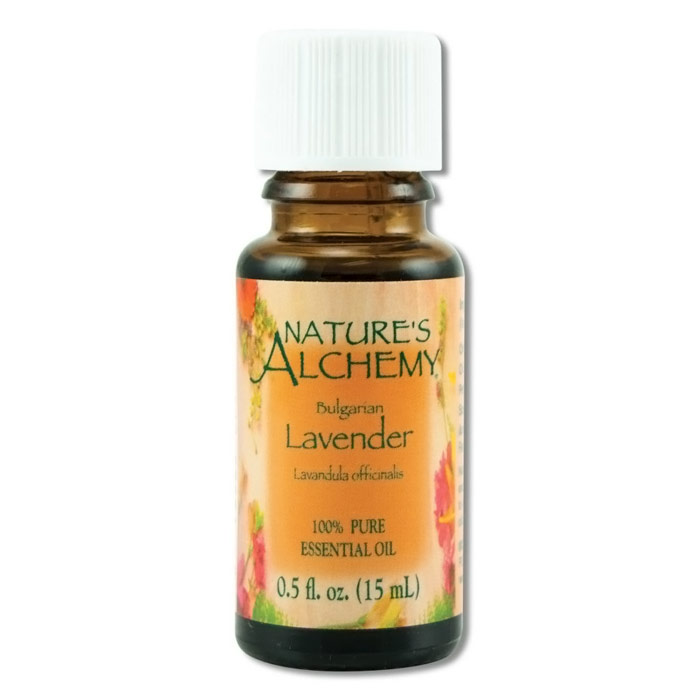 Nature's Alchemy Pure Essential Oil Lavender Bulgarian, 0.5 oz, Nature's Alchemy