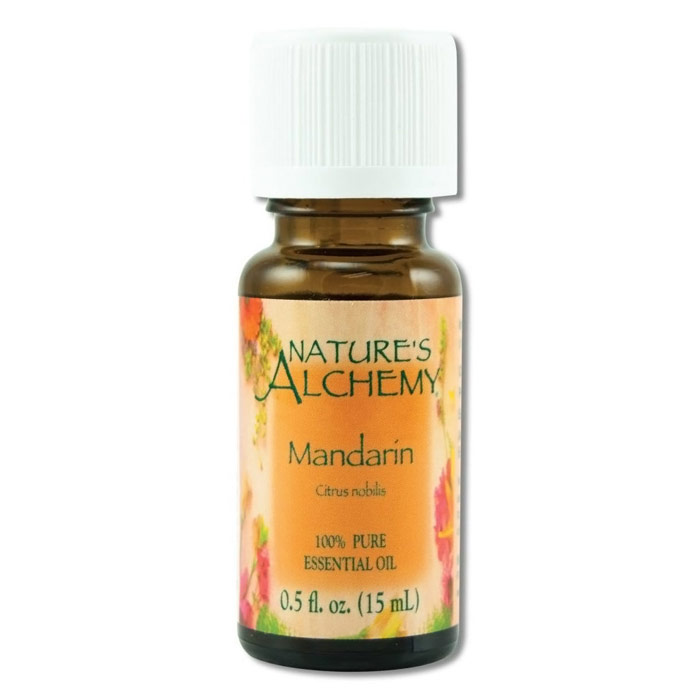 Pure Essential Oil Mandarin, 0.5 oz, Natures Alchemy
