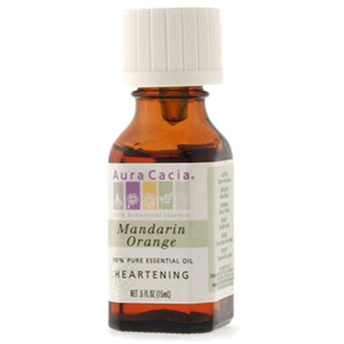 Essential Oil Orange, Mandarin (citrus reticulata) .5 fl oz from Aura Cacia