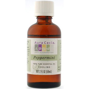 Essential Oil Peppermint (mentha piperita) 2 fl oz from Aura Cacia
