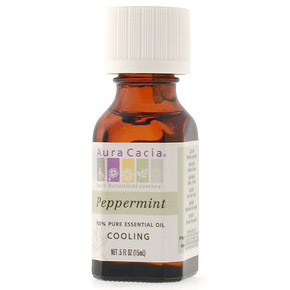 Essential Oil Peppermint (mentha piperita) .5 fl oz from Aura Cacia