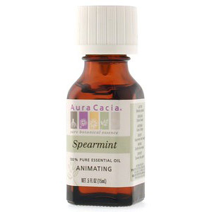 Essential Oil Spearmint (mentha spicata) .5 fl oz from Aura Cacia