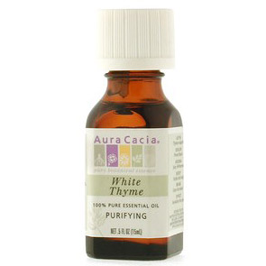 Essential Oil Thyme, White (thymus vulgaris) .5 fl oz from Aura Cacia
