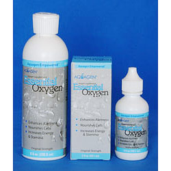 Aquagen Essential Oxygen, Stabilized Oxygen Supplement, 2 oz, Aquagen