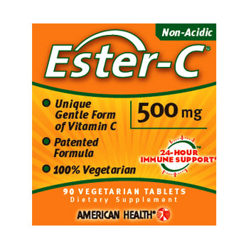 Ester-C 500 mg, 225 Vegitabs, American Health