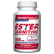 Ester Carnitine, Amino Carnitine 500mg 60 caps, Jarrow Formulas