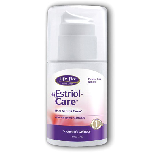 Life-Flo Estriol-Care Cream with Natural Estriol, 2 oz, LifeFlo