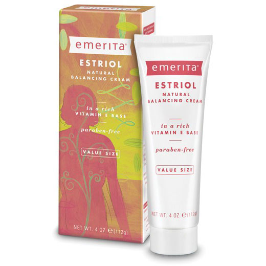 Estriol Natural Balancing Cream, 4 oz, Emerita