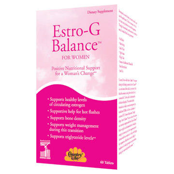 Estro-G Balance for Women, 60 Tablets, Country Life