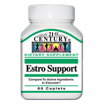 Estro Support 60 Caplets, 21st Century Health Care