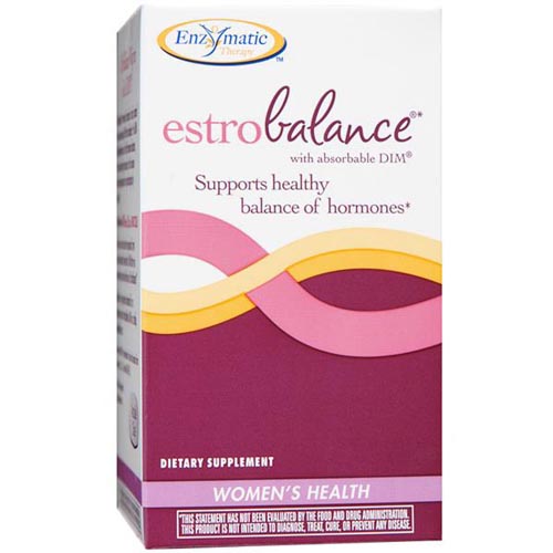 EstroBalance, Supports Healthy Balance of Hormones, 30 Tablets, Enzymatic Therapy