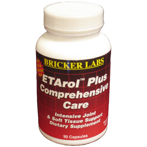 Bricker Labs ETArol Plus Comprehensive Care, Joint & Soft Tissue Support, 90 Capsules, Bricker Labs