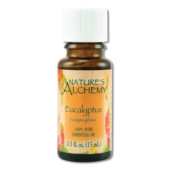 Pure Essential Oil Eucalyptus, 0.5 oz, Natures Alchemy