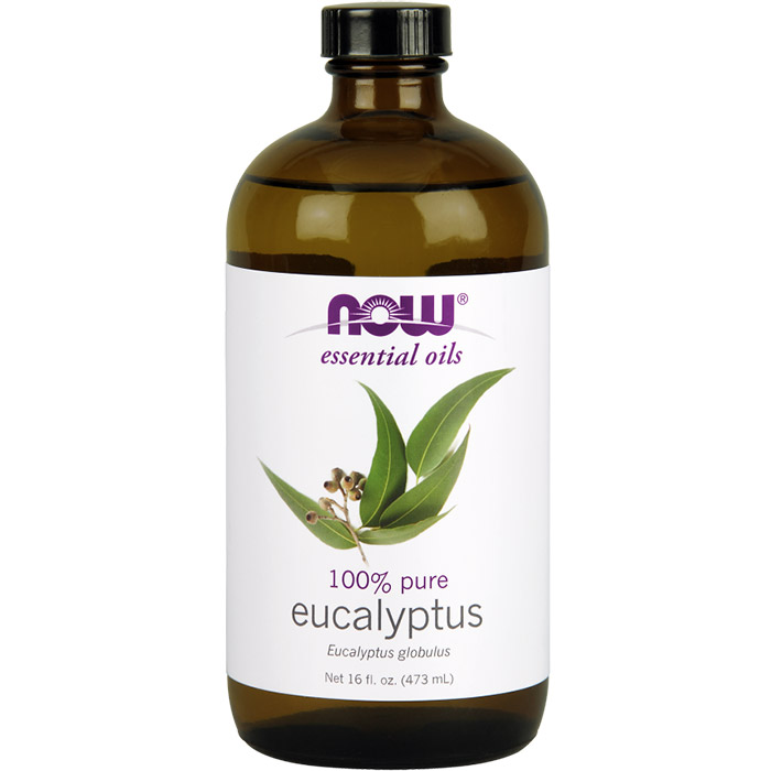 Eucalyptus Oil 16 oz, Pure Essential Oil, NOW Foods