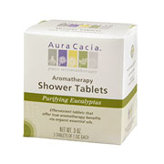 Purifying Eucalyptus Shower Tablets, 3 Packs, Aura Cacia