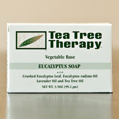 Tea Tree Therapy Eucalyptus Soap Bar, 3.5 oz, Tea Tree Therapy