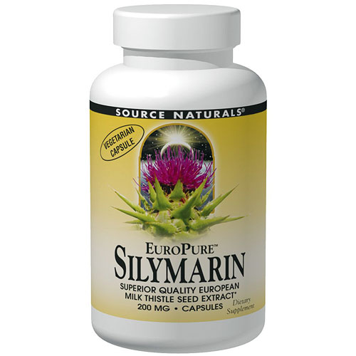 EuroPure Silymarin, 120 VegiCaps, Source Naturals