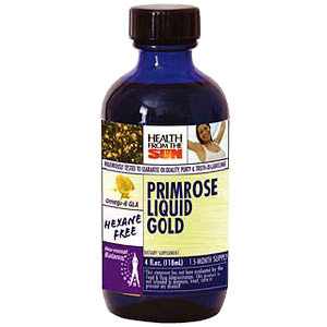 Health from the Sun Evening Primrose Oil Liquid Gold, Hexane Free, 2 oz, Health From The Sun