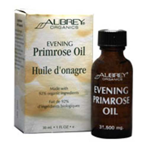 Evening Primrose Oil, 1 oz, Aubrey Organics