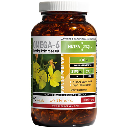 NutraOrigin Evening Primrose Oil, 90 Softgels, NutraOrigin