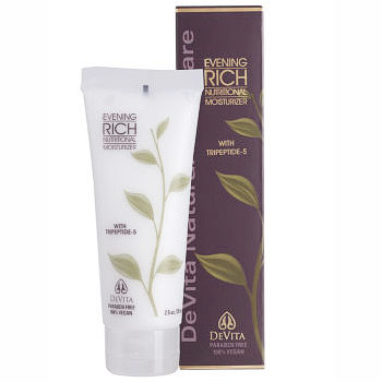 Evening Rich Nutritional Moisturizer, Night Cream, 2.5 oz, Devita