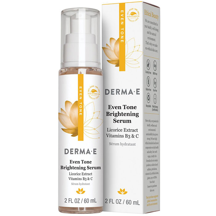 Derma E Even Tone Brightening Serum, 2 oz