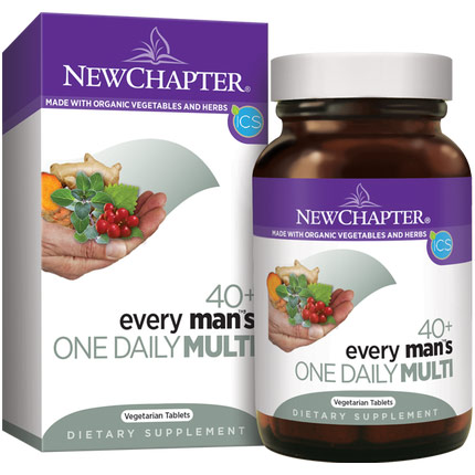 Every Mans One Daily 40+ Multivitamin, 24 Tablets, New Chapter
