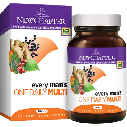 Every Mans One Daily Multivitamin, 96 Tablets, New Chapter