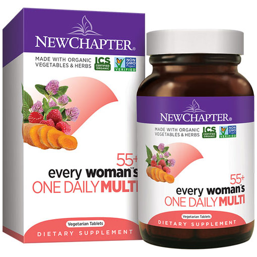 Every Womans One Daily 55+ Multivitamin, 24 Tablets, New Chapter