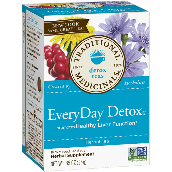 Everyday Detox Tea 16 bags, Traditional Medicinals Teas