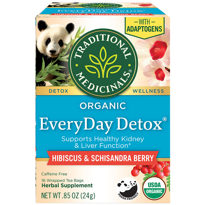 Everyday Detox Tea 16 bags, Traditional Medicinals Teas