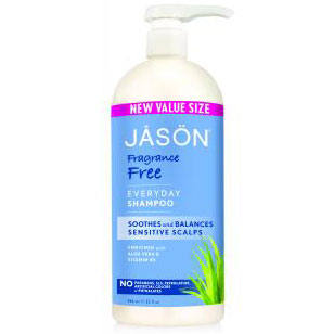 Everyday Shampoo - Fragrance Free, Value Size, 32 oz, Jason Natural