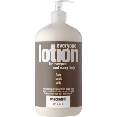 EO Products Everyone Lotion - Unscented (Face, Hand, Body), 32 oz