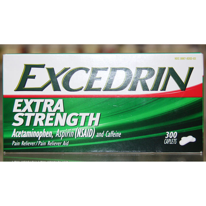 Excedrin Extra Strength, Pain Reliever, 300 Caplets
