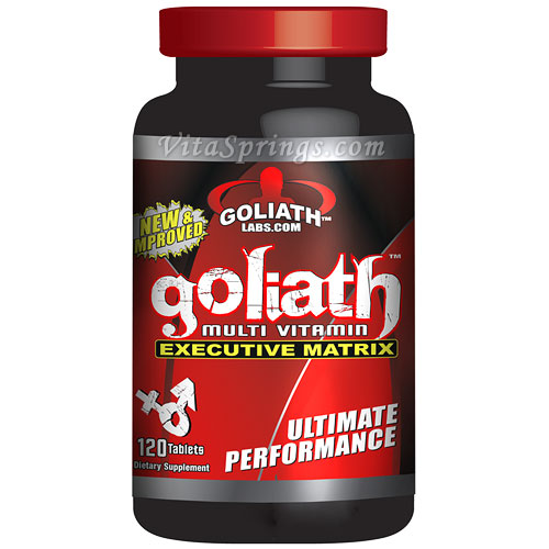 Goliath Labs Multi-Vitamin Exectutive Matrix, 120 Tablets, Goliath Labs