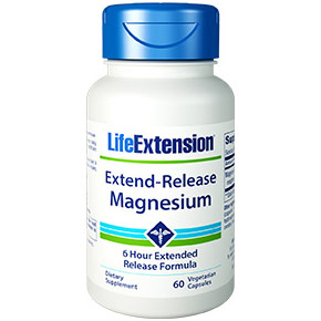 Extend-Release Magnesium, 60 Vegetarian Capsules, Life Extension