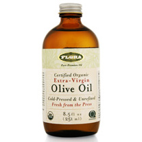 Extra-Virgin Olive Oil, Certified Organic, 17 oz, Flora Health