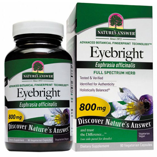 Eyebright Herb, 90 Vegetarian Capsules, Natures Answer